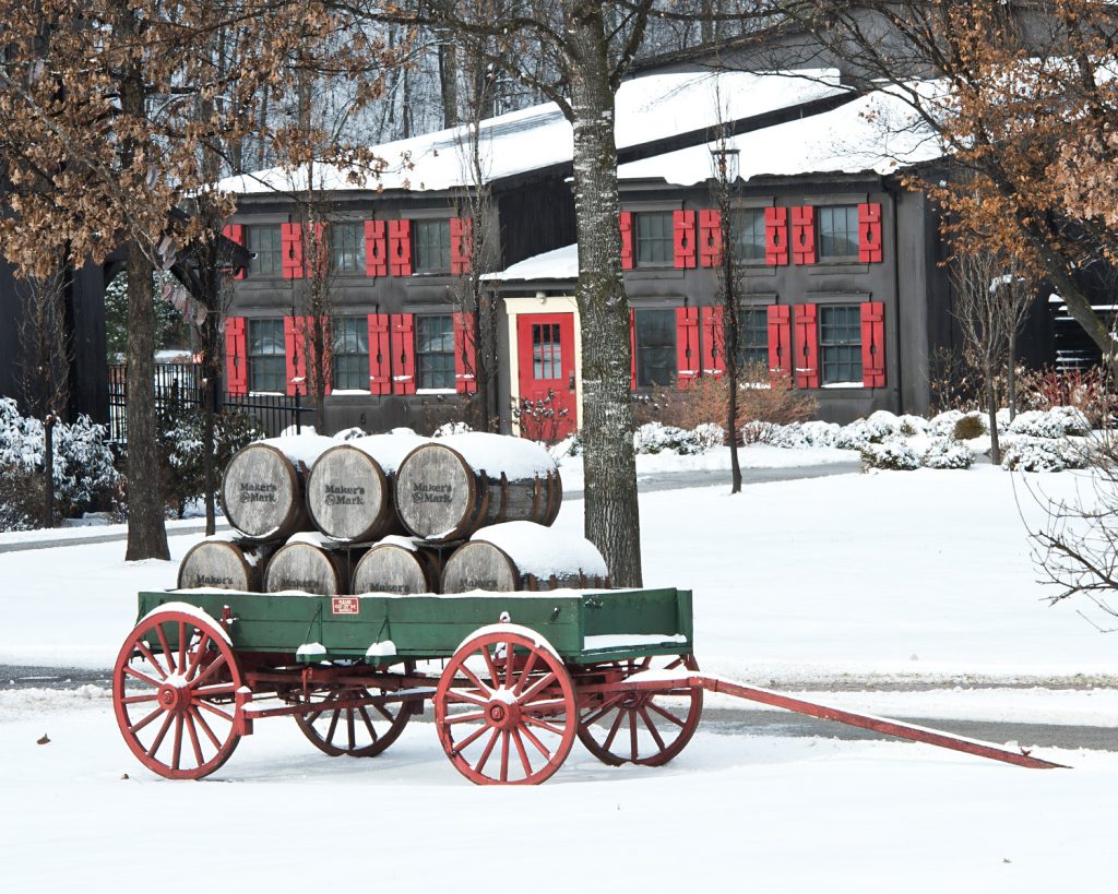 Maker's Mark Distillery in Winter