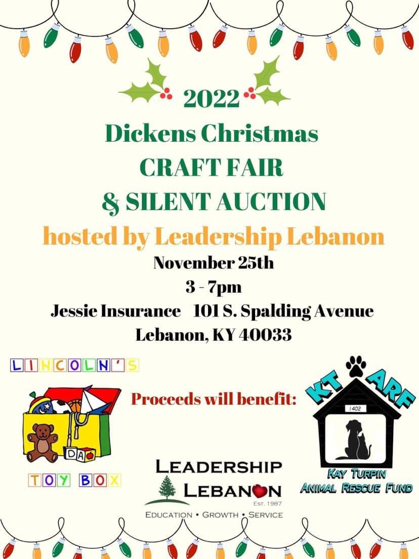 Leadership Lebanon Craft Fair & Silent Auction Visit Lebanon Kentucky