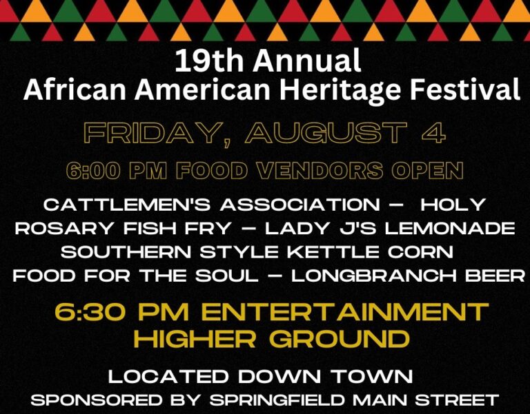 African American Heritage Festival Visit Lebanon Kentucky The Heart