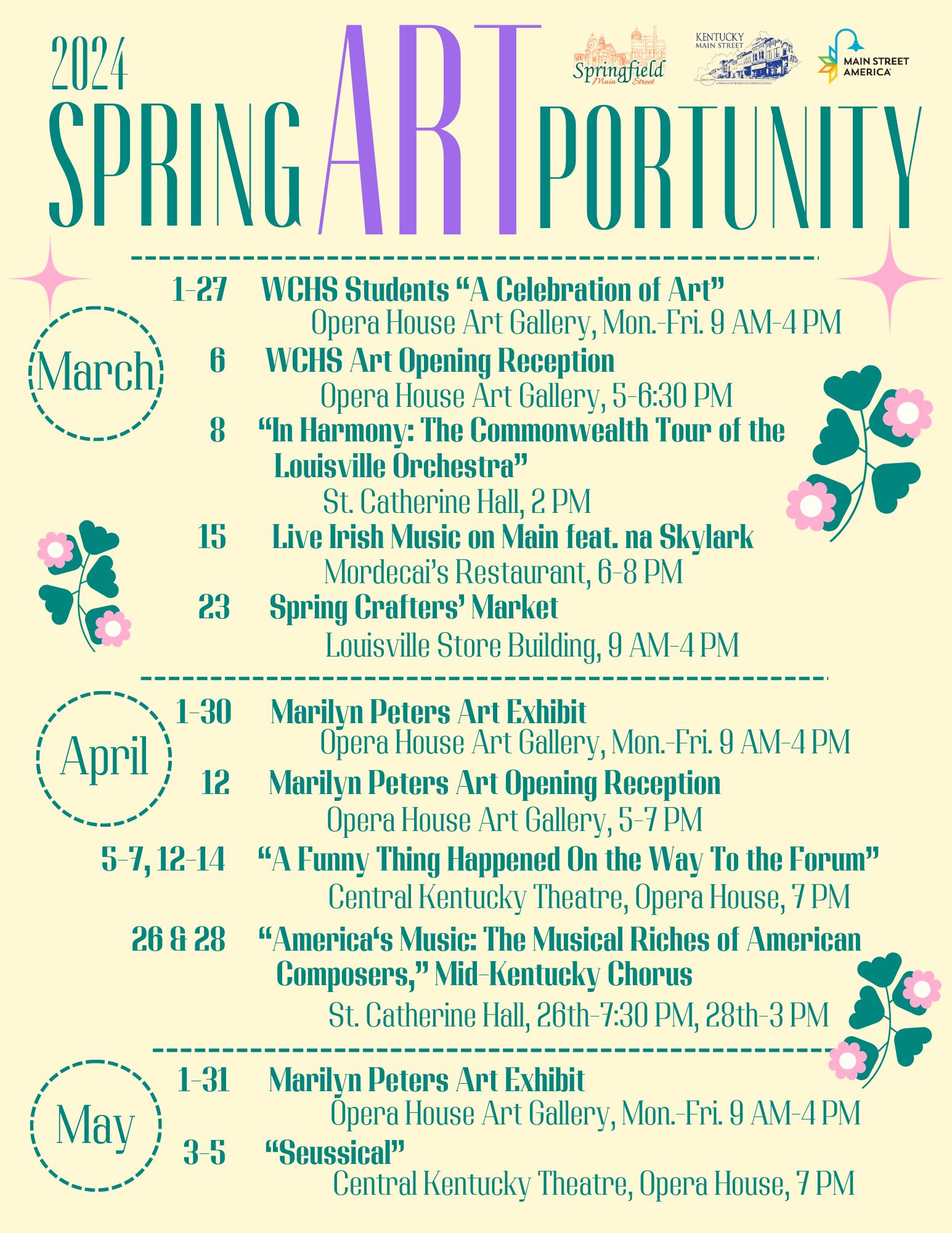 Spring Art-Portunity in Springfield