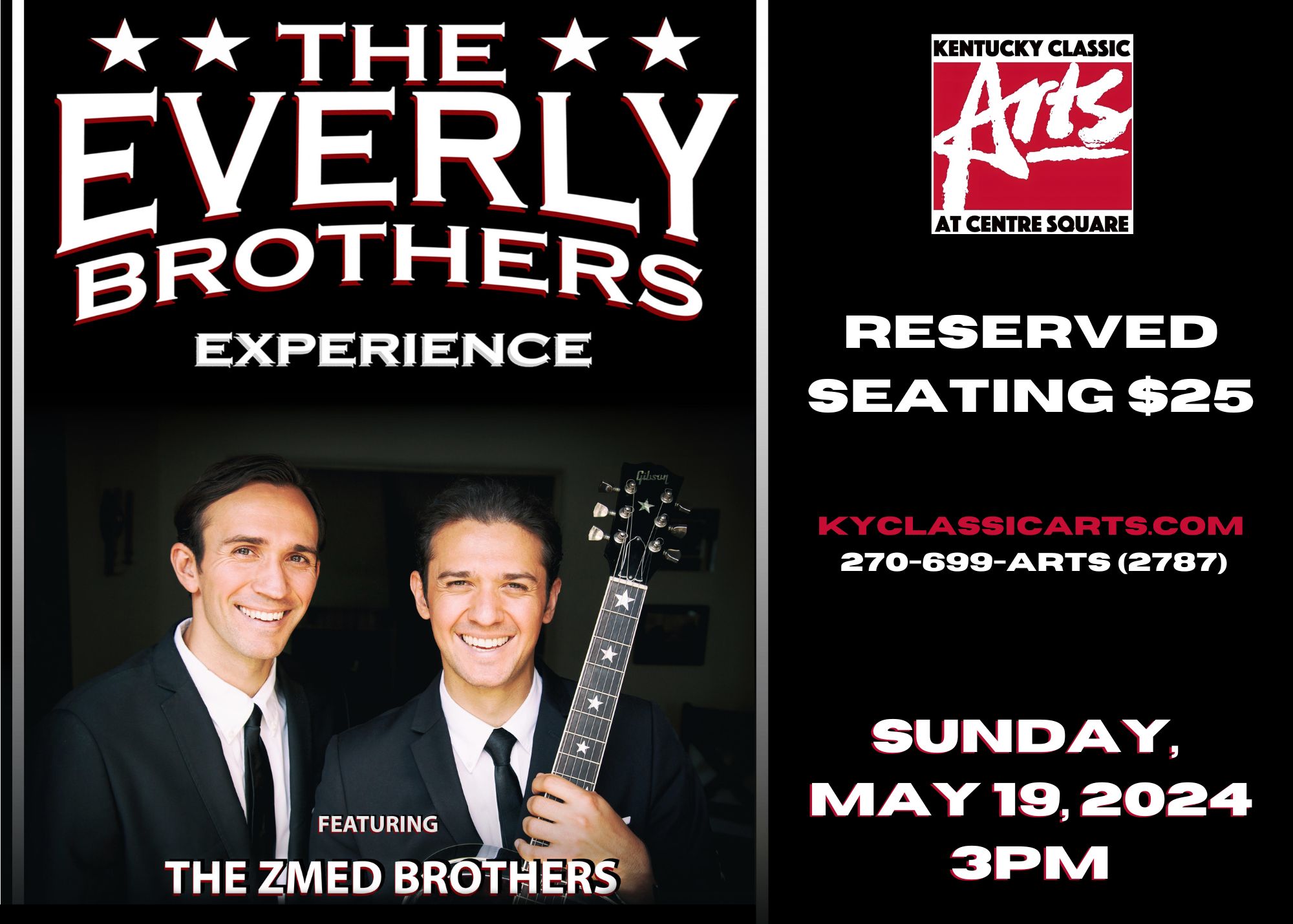 The Everly Brothers Experience Featuring the ZMed Brothers