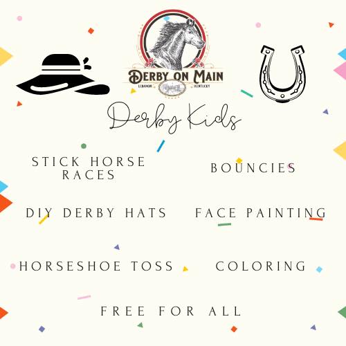 Derby on Main Kids Events
