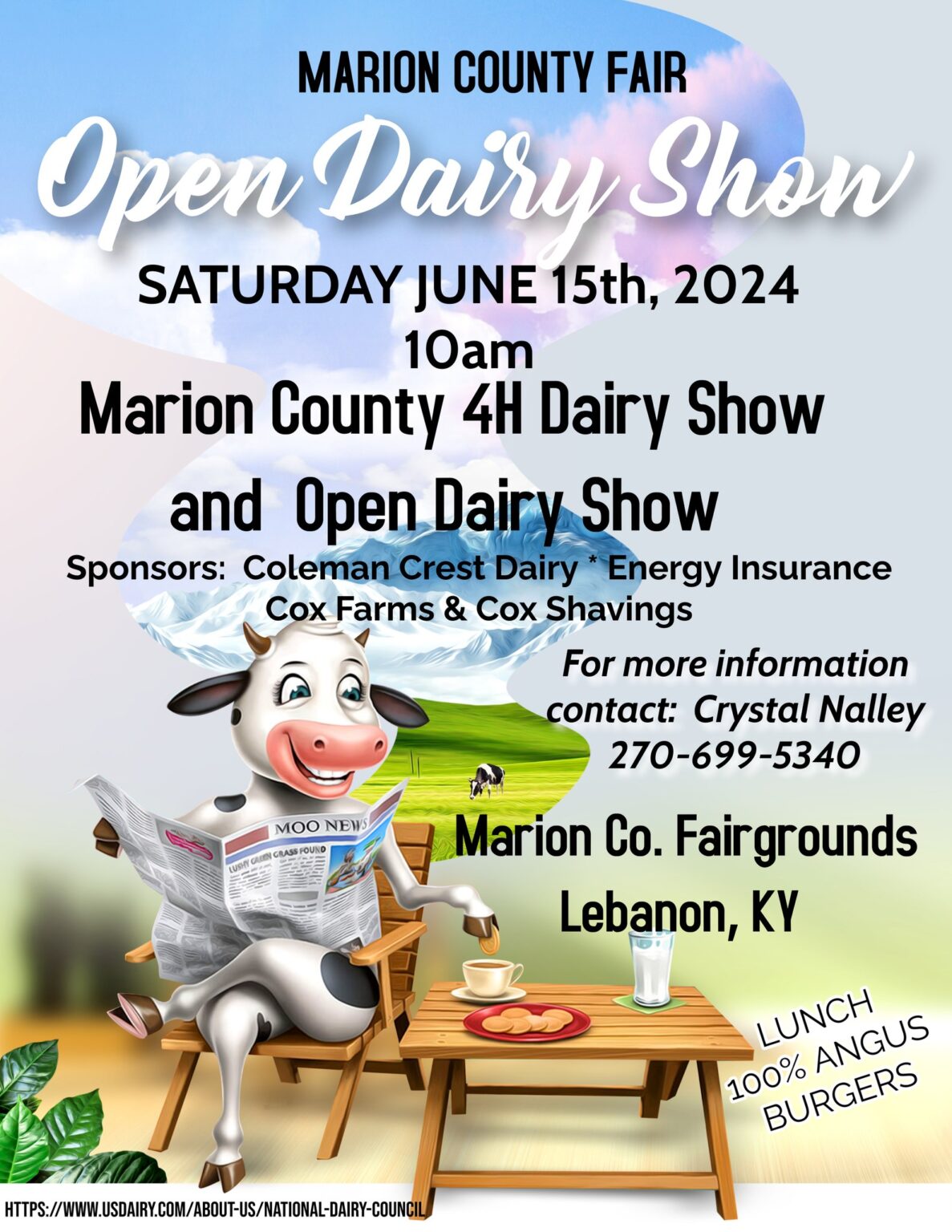 Marion County Fair 4H and Open Dairy Show Visit Lebanon Kentucky