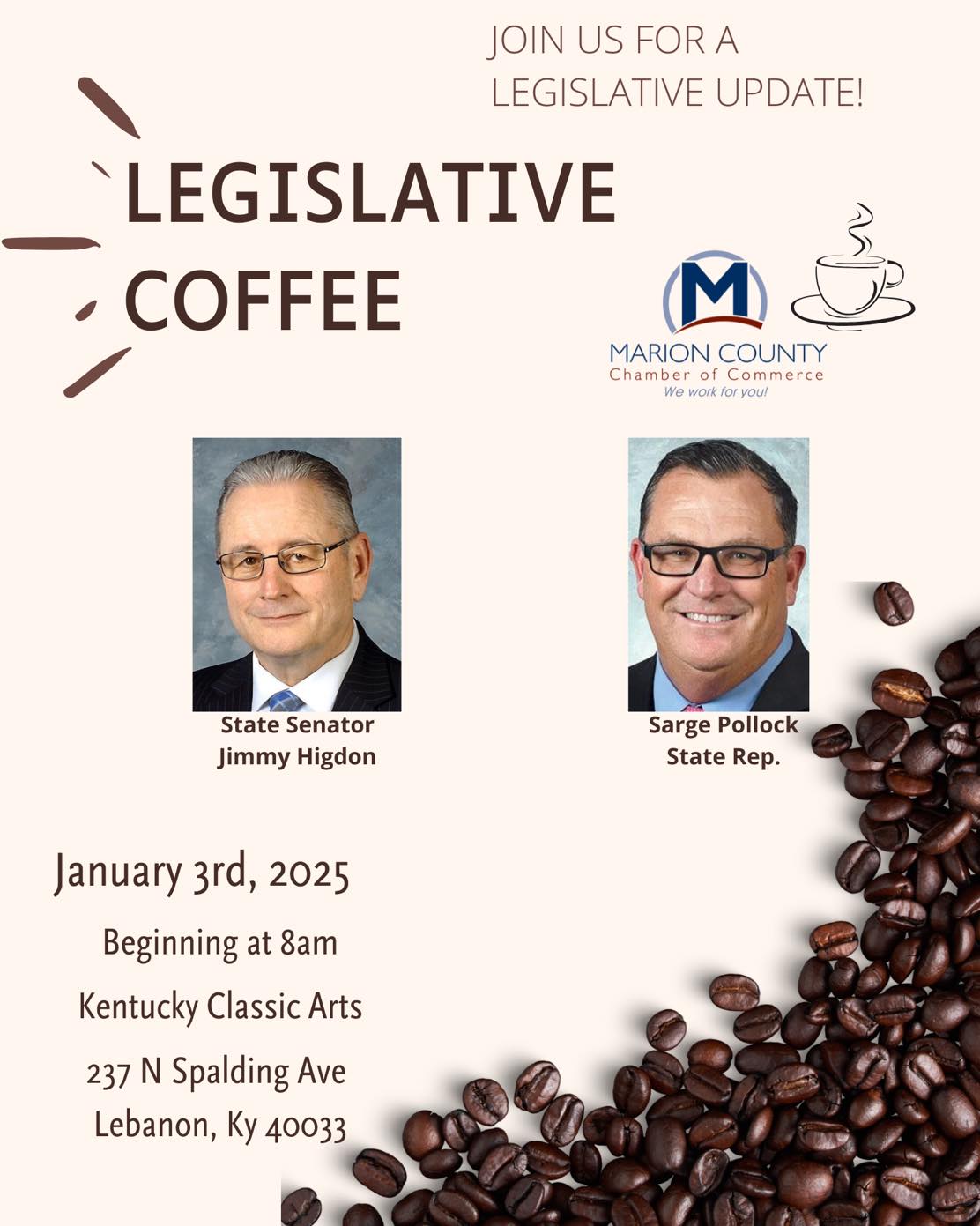 Legislative Coffee Events