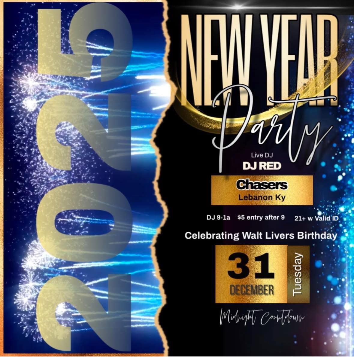 New Year's Eve at Chasers