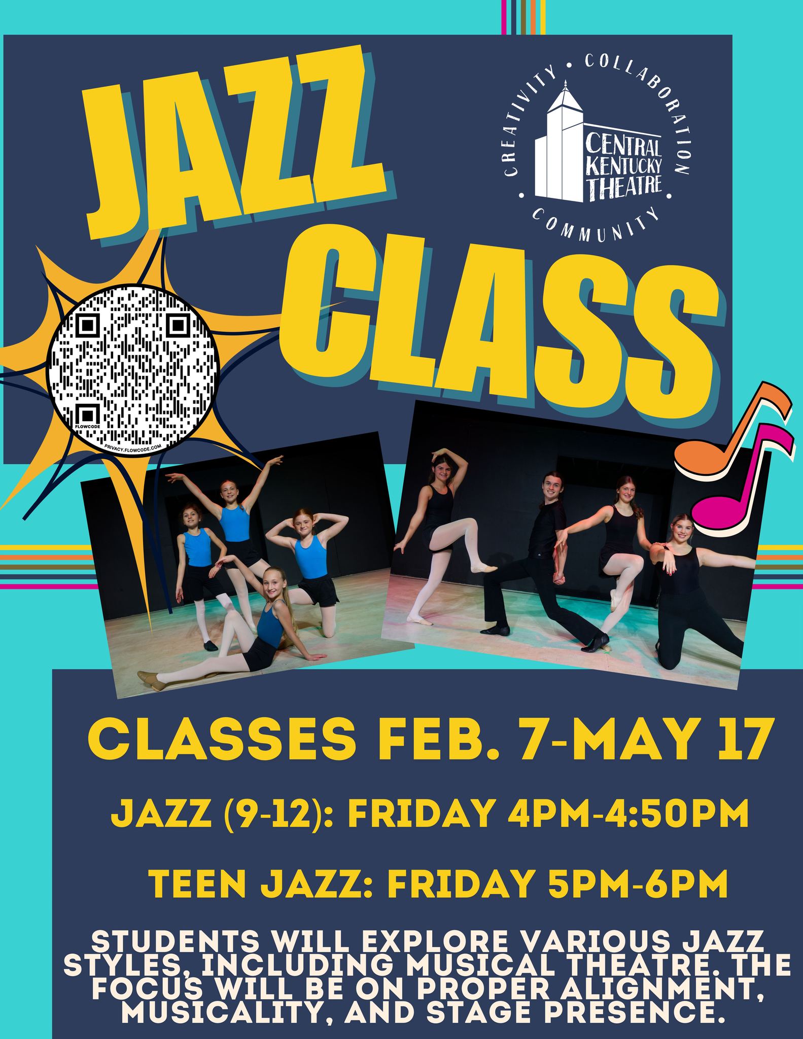 Jazz Class - Classes Start Feb. 7- Sign Up Now