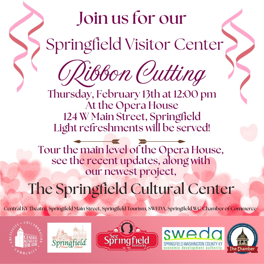 Springfield Visitor Center Ribbon Cutting