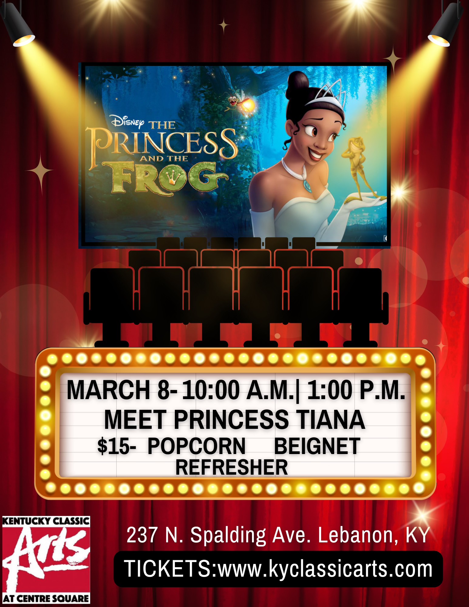 Tiana's Magical Movie Day - Princess and the Frog