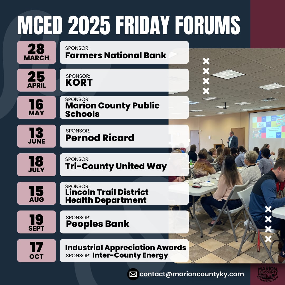 Marion County Economic Development Friday Forums