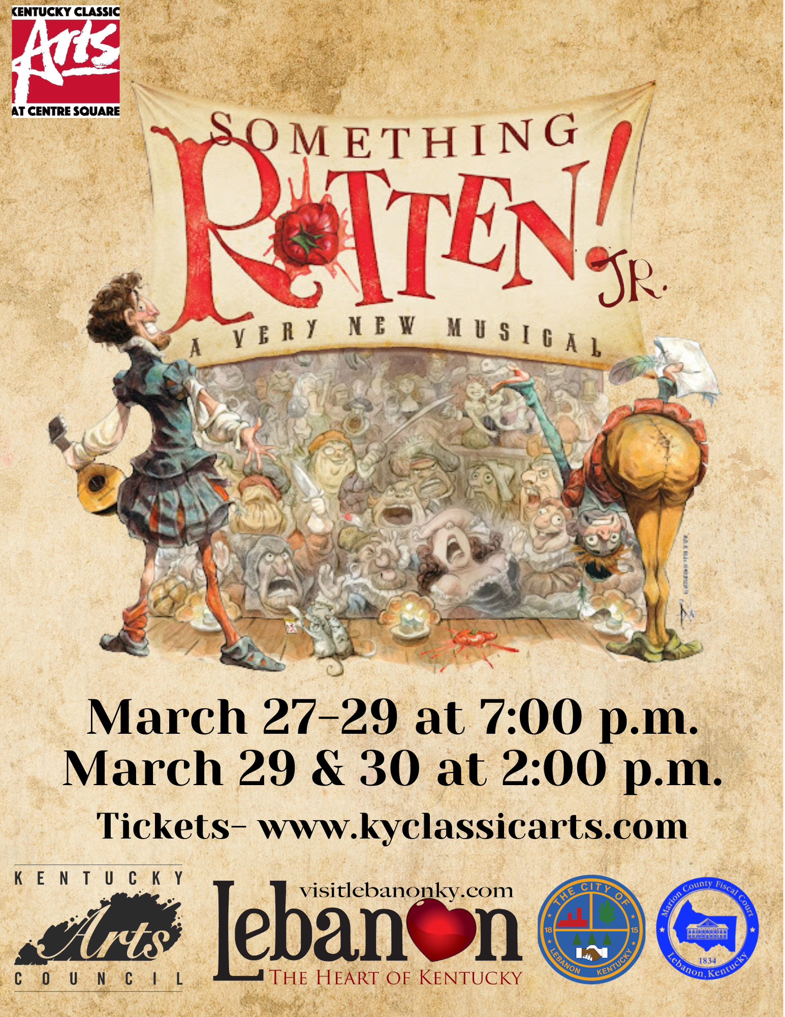 Something Rotten Jr. A Very New Musical