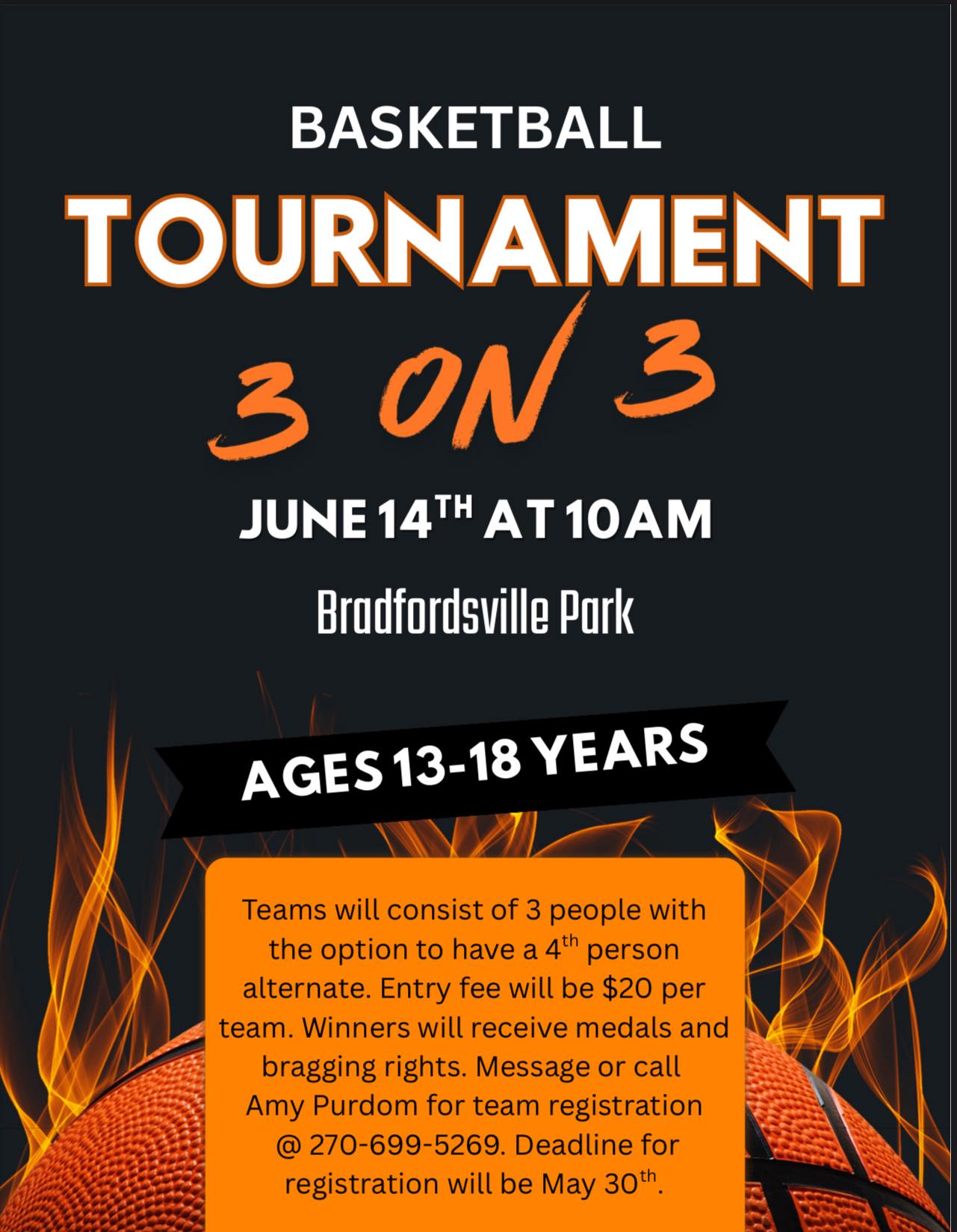 Old Mill Days 3 on 3 Basketball Tournament