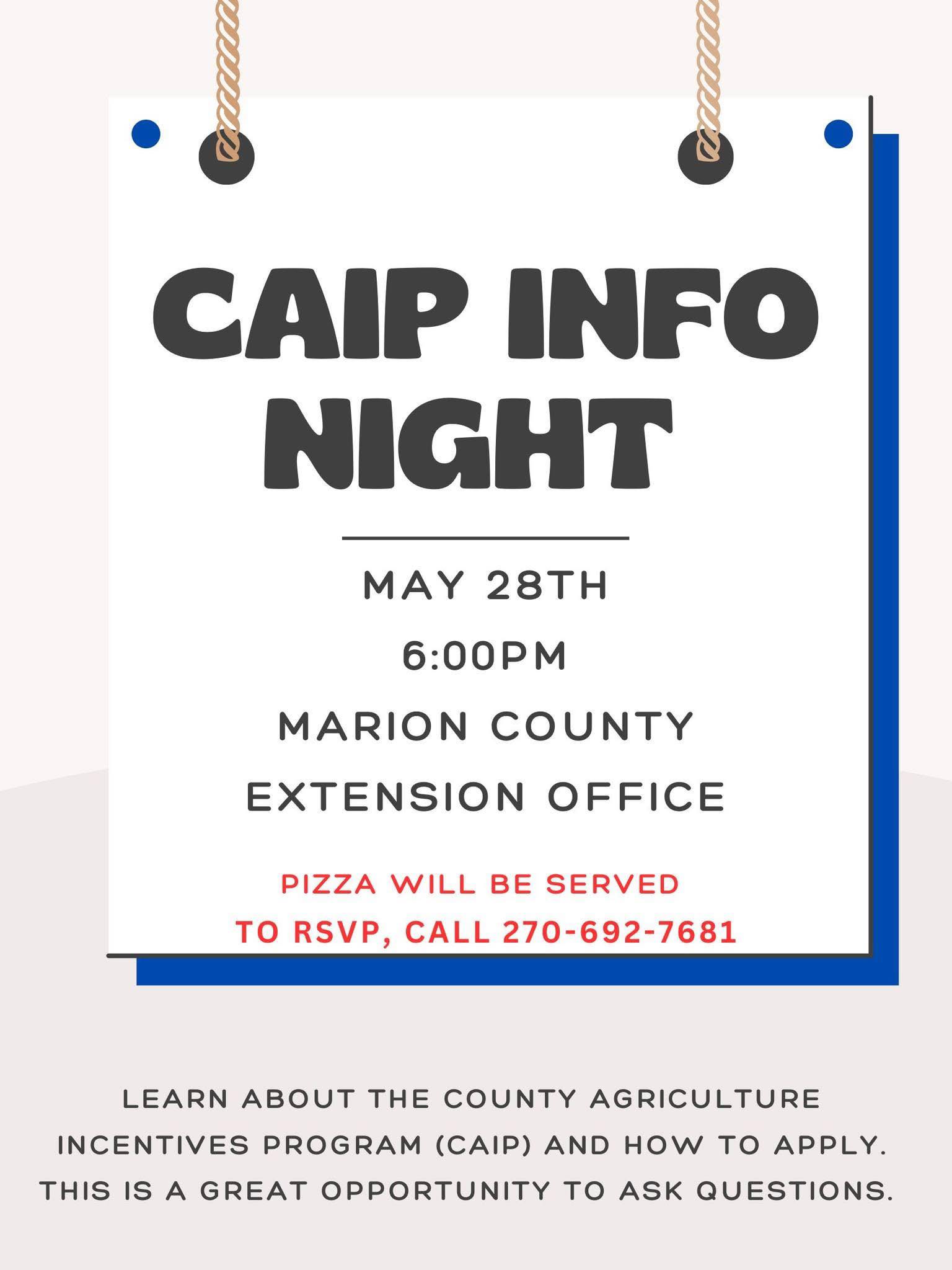 CAIP Info Night