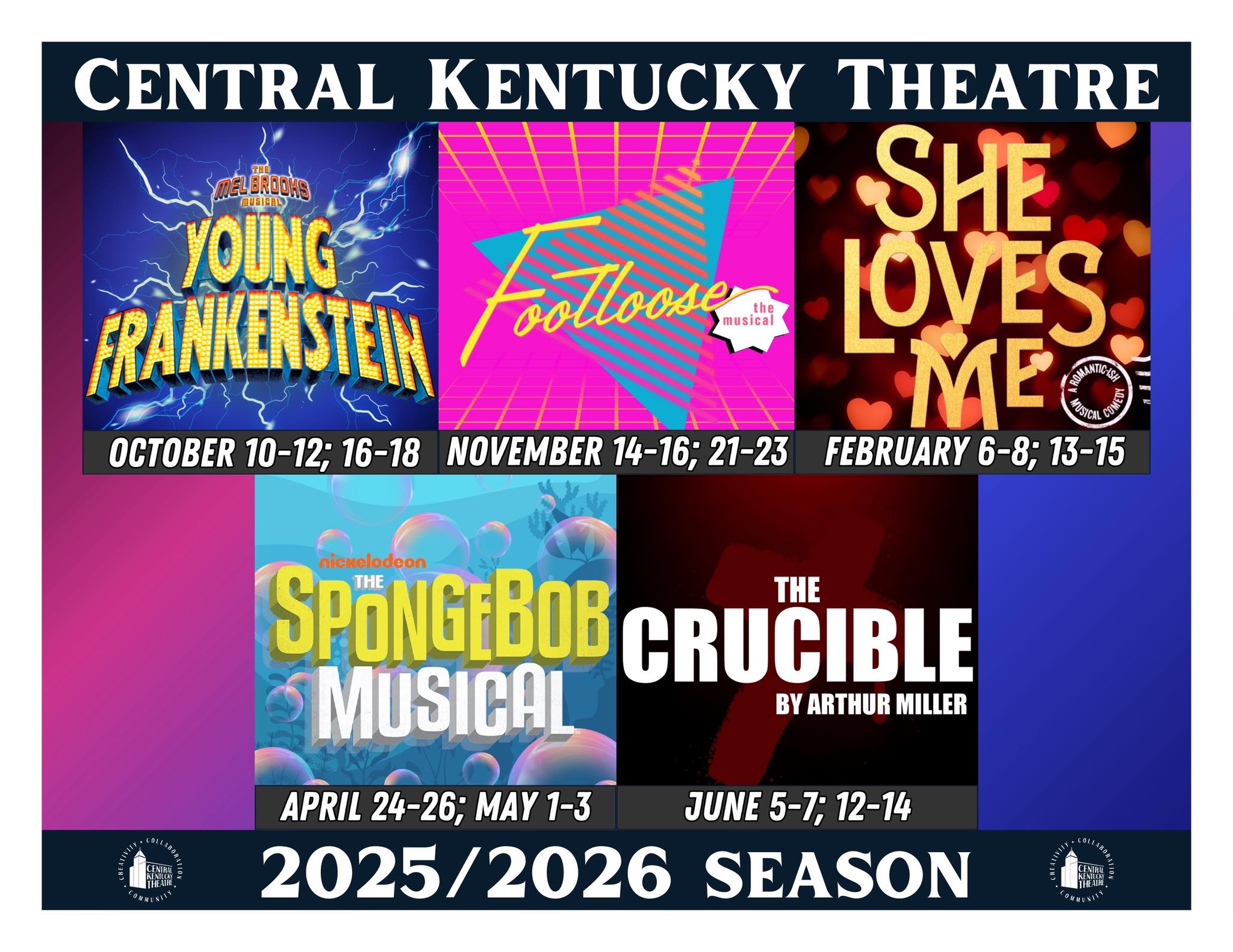 Central Kentucky Theatre 2025-2026 Season - Footloose