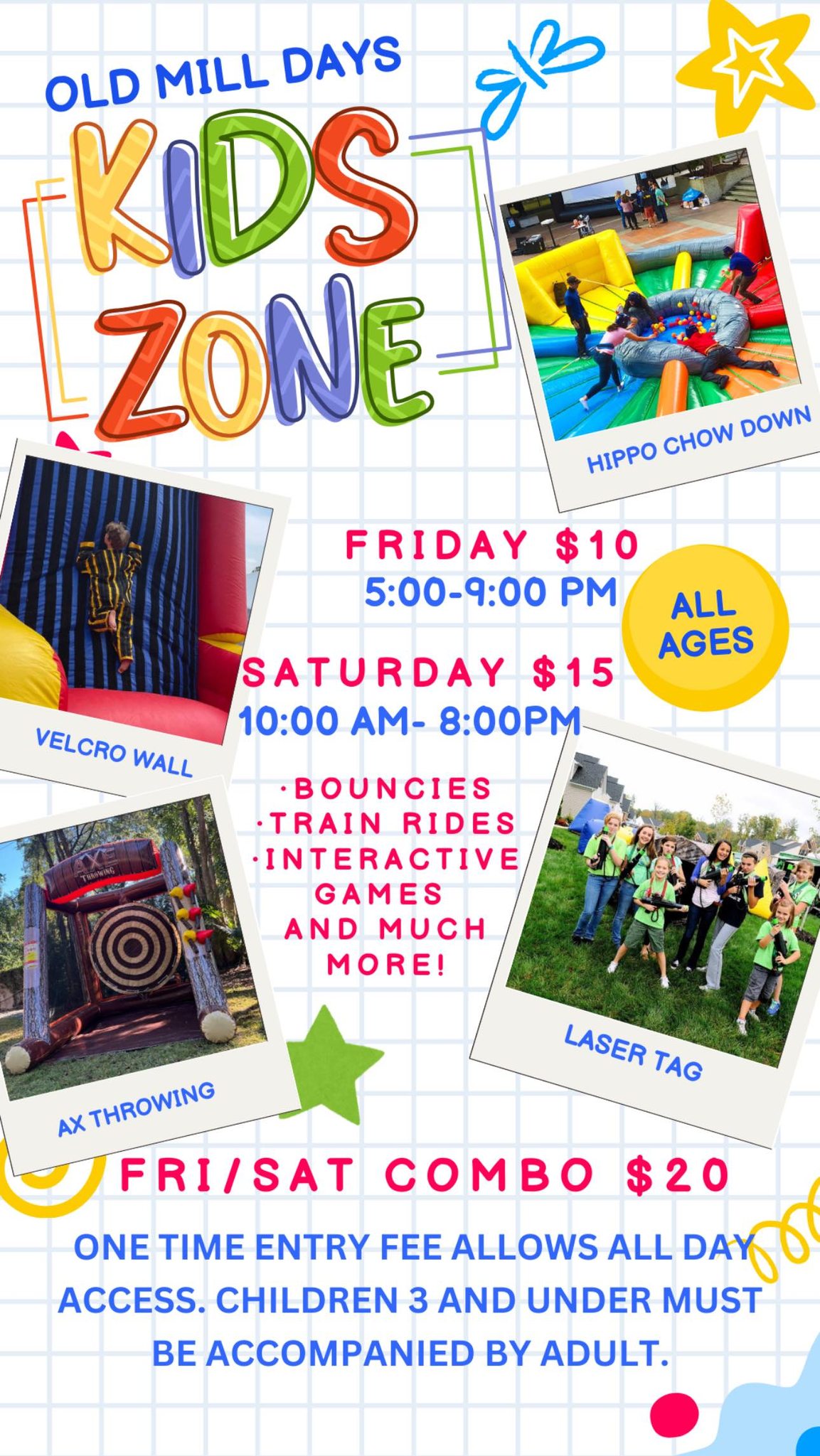 Bradfordsville's Old Mill Days Kids Zone