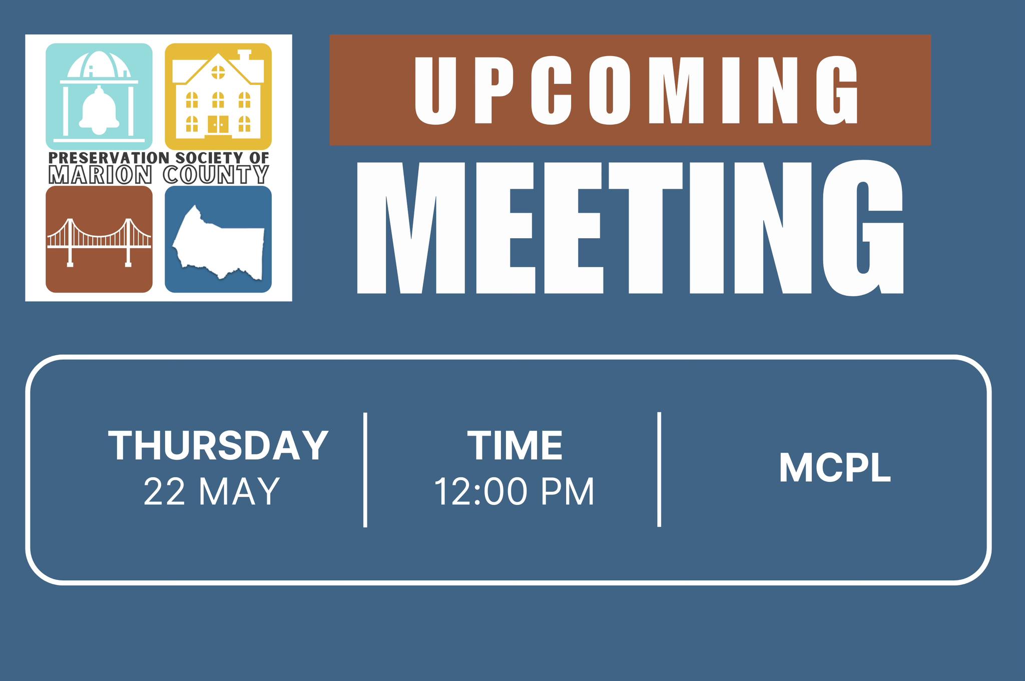 Preservation Society of MC Meeting