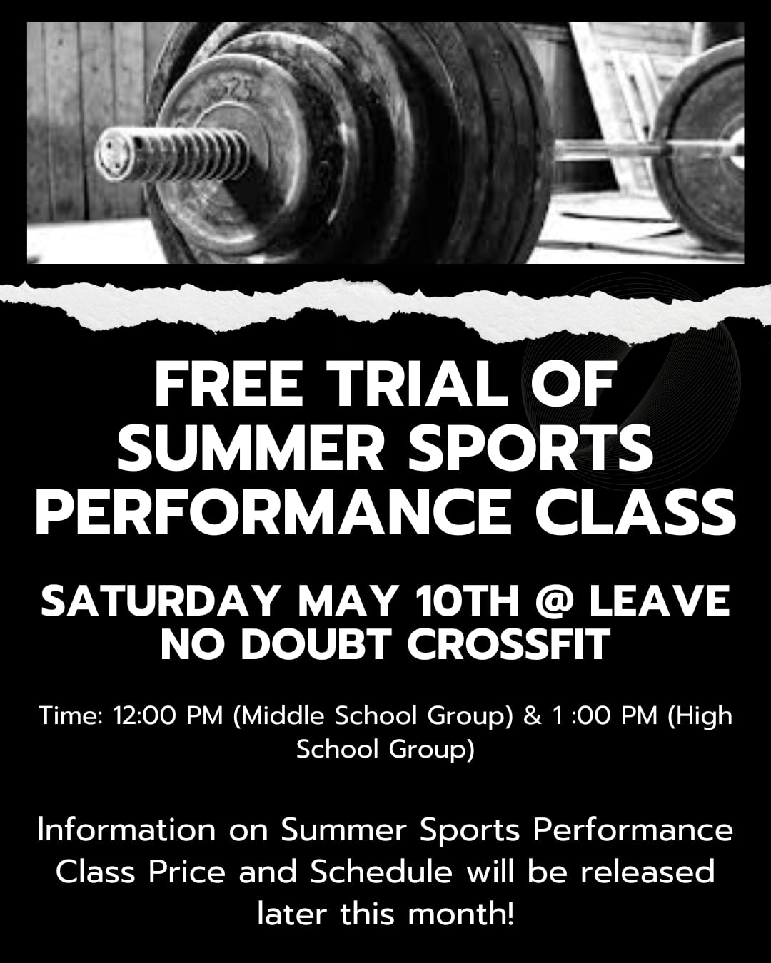 Free Trial Class