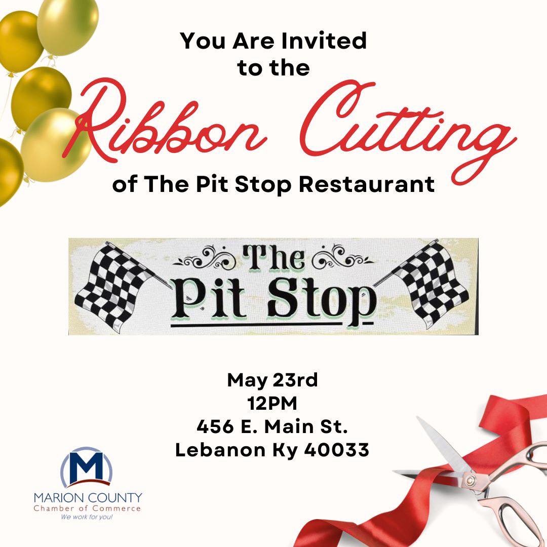 Ribbon Cutting for Pit Stop