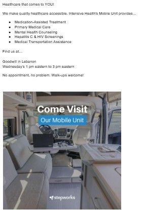 Intensive Health Mobile Unit