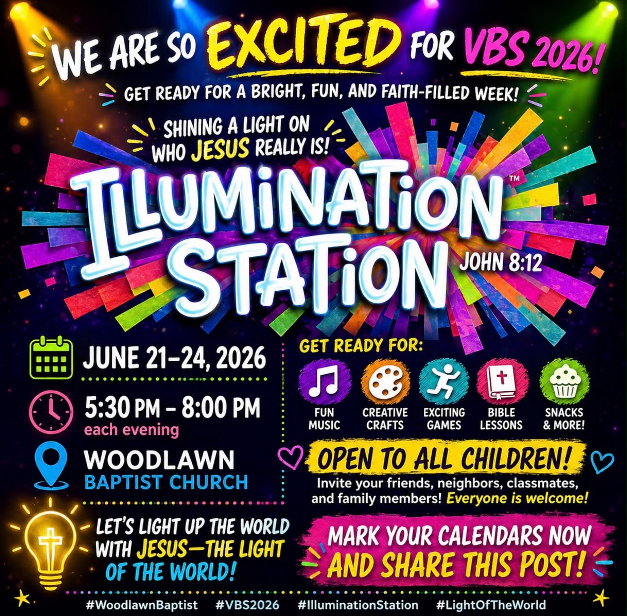 Vacation Bible School at Woodlawn Baptist Church