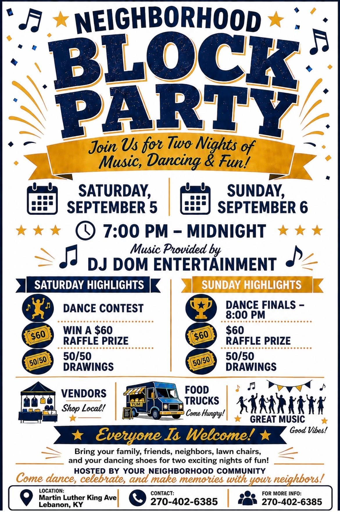 Block Party Weekend
