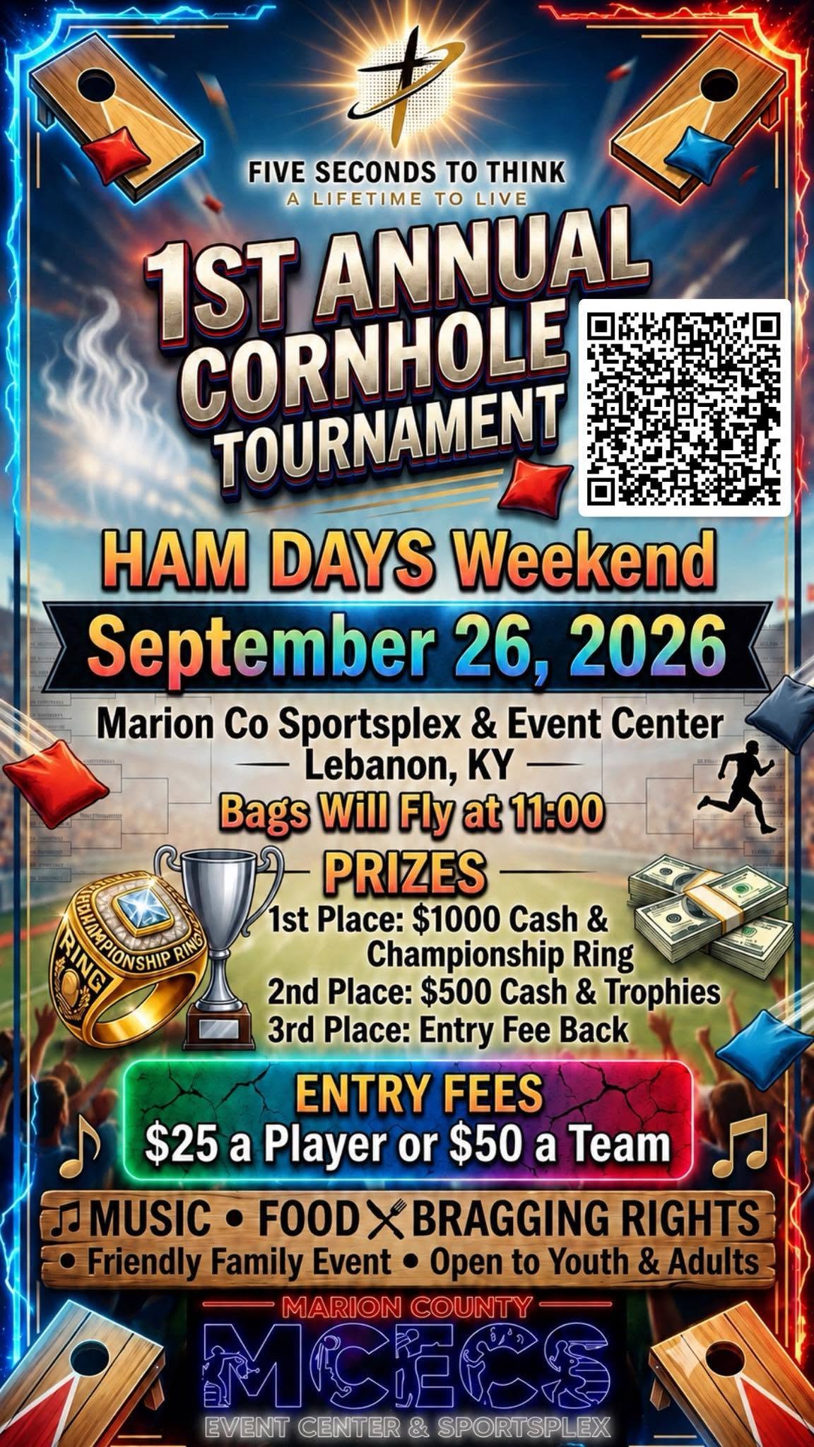 1st Annual 5S Cornhole Tournament