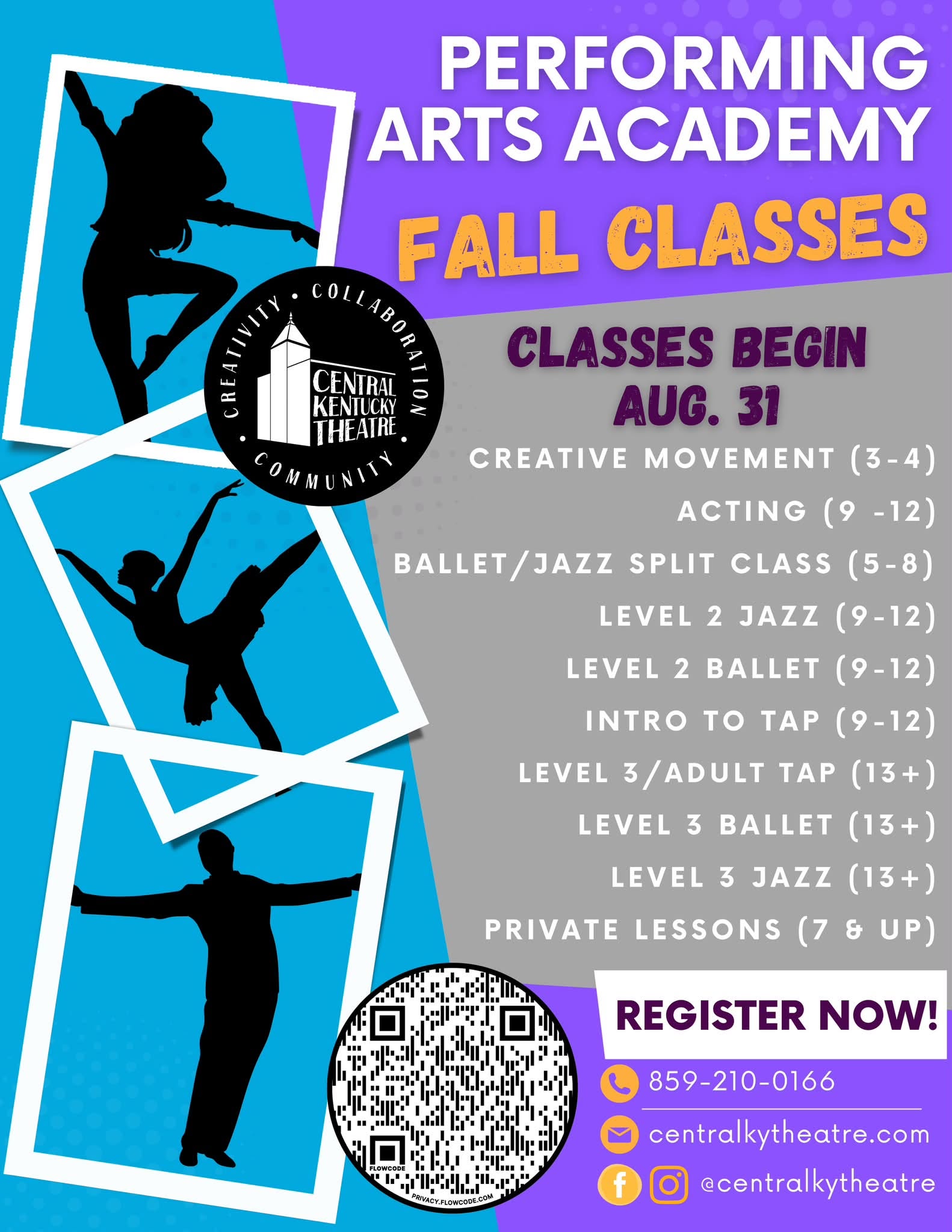 Central Kentucky Theatre Fall Classes
