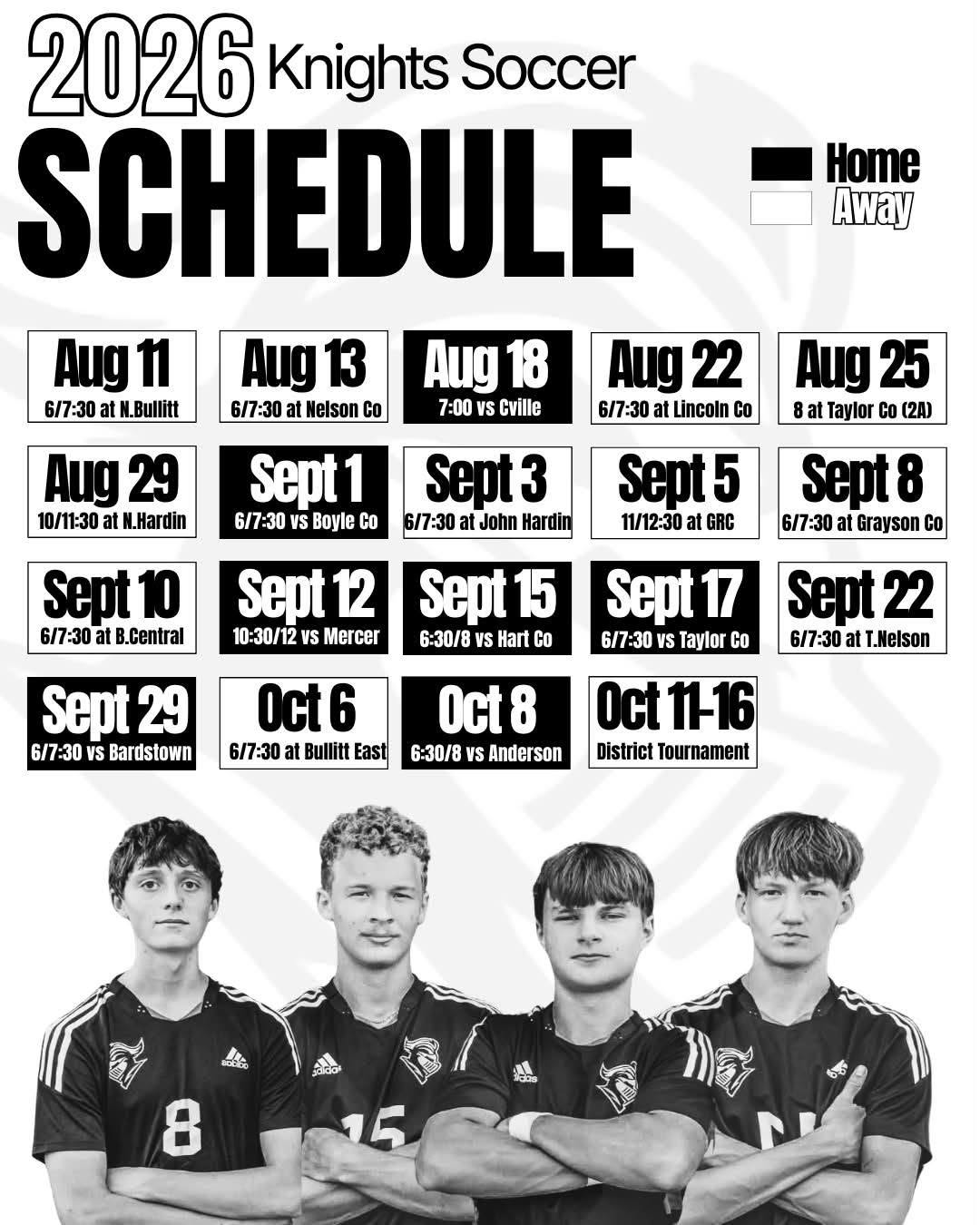MCHS Boys Soccer Games