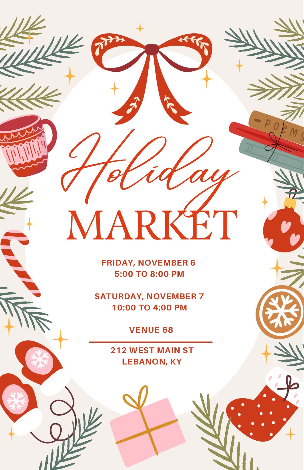 Venue 68 Holiday Main Street Market