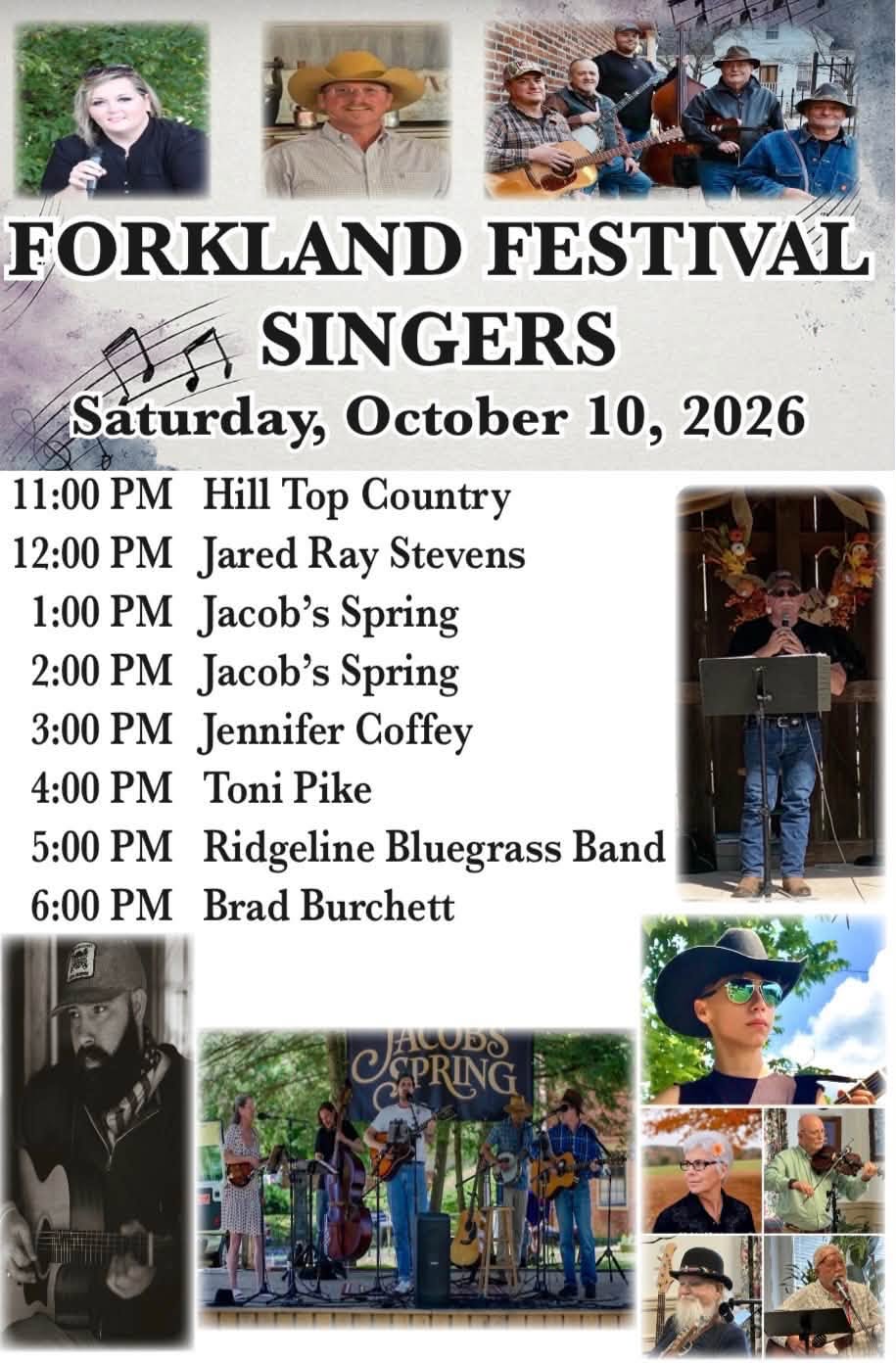 Forkland Festival Heritage and Review Music
